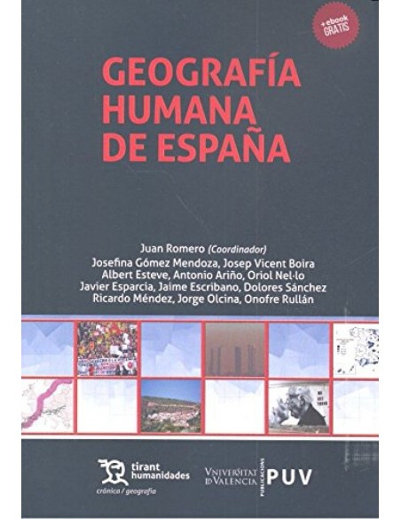 Geografia Humana de Espana Curso de Introduccion