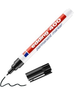 C 10 ROTULADOR EDDING 400 NEGRO PERMANENTE