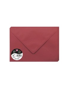 SOBRE CLAIREFONTAINE 162x229 BURDEOS P/2