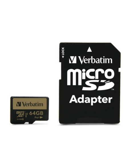 Pro+ 64 GB MicroSDHC MLC Clase 10