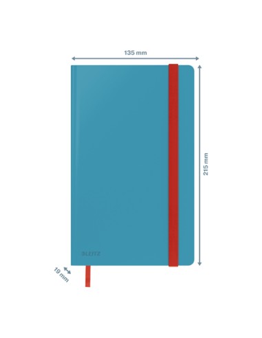 44810061 cuaderno y block A5 80 hojas Azul