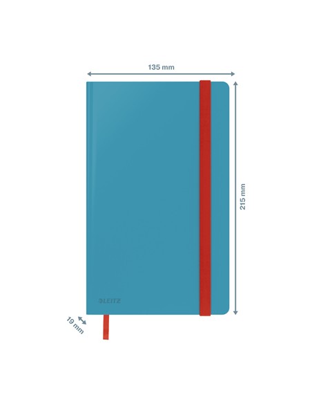 44810061 cuaderno y block A5 80 hojas Azul