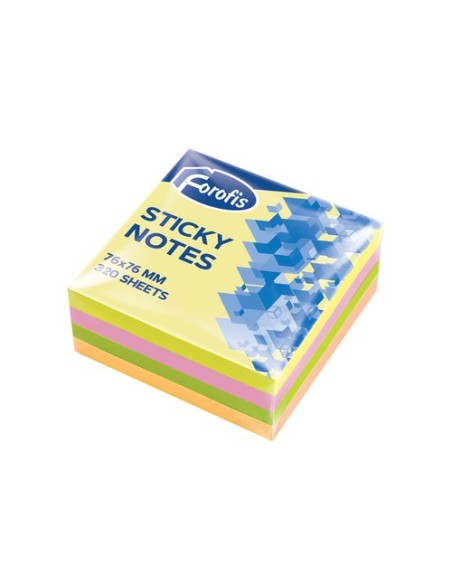 TACO NOTAS CUBO FOROFIS 320h 76x76 NEON