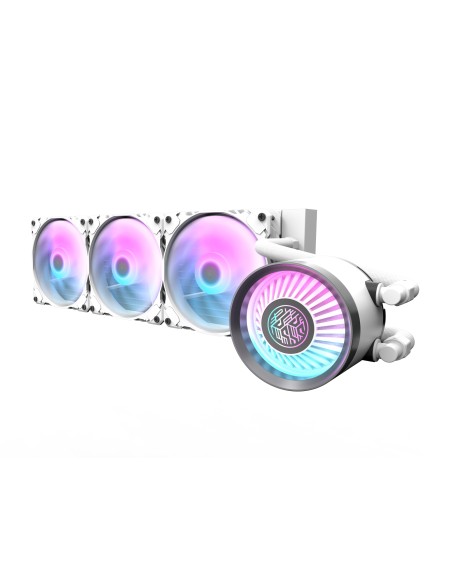 DW-DN360-W-ES1 sistema de refrigeración para ordenador Carcasa del ordenador Sistema de refrigeración líquida todo en uno Blanco