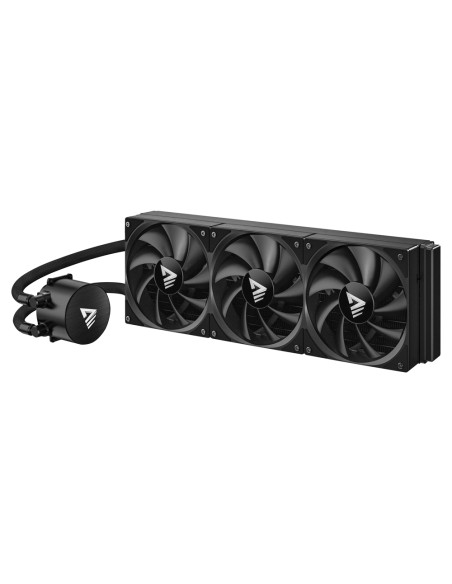 NOX 360 mm Procesador Kit de refrigeración líquida 12 cm Negro 1 pieza(s)