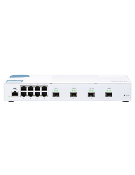QSW-M408S switch Gestionado L2 Gigabit Ethernet (10/100/1000) Blanco