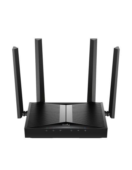 WR3600H router inalámbrico Gigabit Ethernet Doble banda (2,4 GHz / 5 GHz) Negro