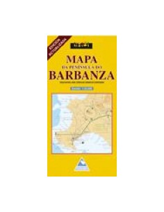 Mapa da peninsula do Barbanza