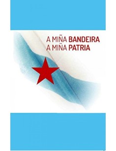 Postal A mina bandeira a mina Patria