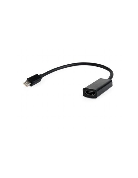 A-MDPM-HDMIF-02 adaptador de cable de vídeo Mini DisplayPort HDMI tipo A (Estándar) Negro