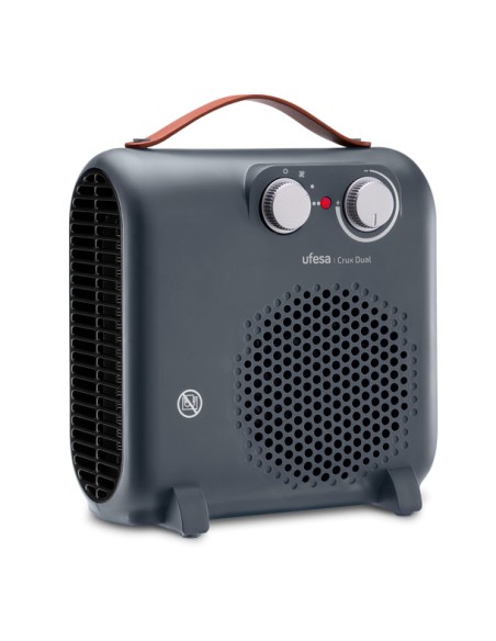 83105722 calefactor eléctrico Interior Gris Ventilador eléctrico