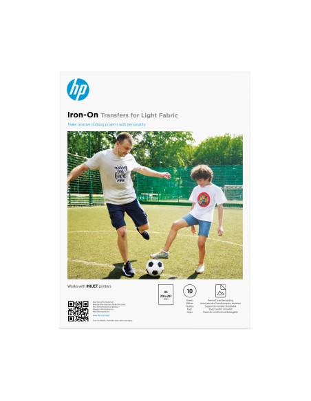Iron-On Transfers para tejido claro, A4 (210 x 297 mm), 10 hojas