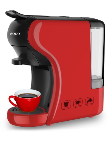 CAF-SS-5675-R cafetera eléctrica Máquina espresso 0,6 L