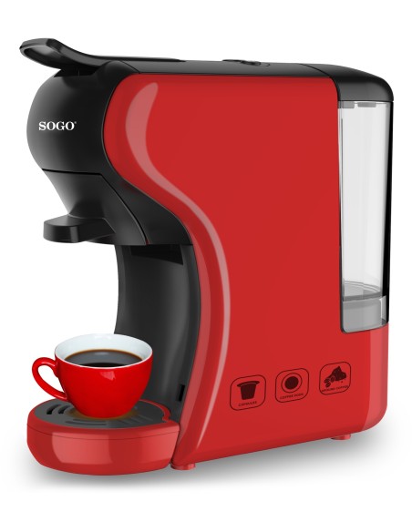 CAF-SS-5675-R cafetera eléctrica Máquina espresso 0,6 L