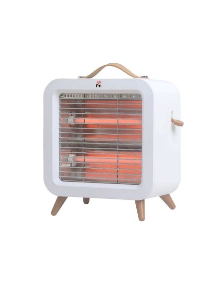 EV-400 calefactor eléctrico Interior Blanco 400 W Calefactor eléctrico de cuarzo