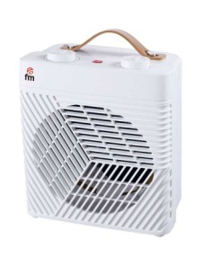 TH-20 calefactor eléctrico Interior Blanco 2000 W Ventilador eléctrico