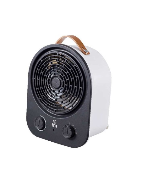 TH-22 calefactor eléctrico Interior Negro, Blanco 2000 W Ventilador eléctrico