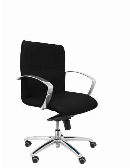 Sillón Caudete confidente similpiel negro