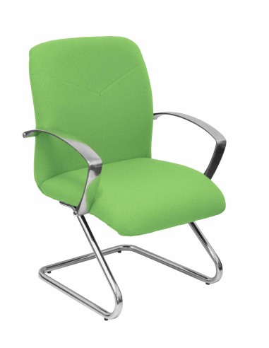 Sillón Caudete confidente patín bali verde pistacho