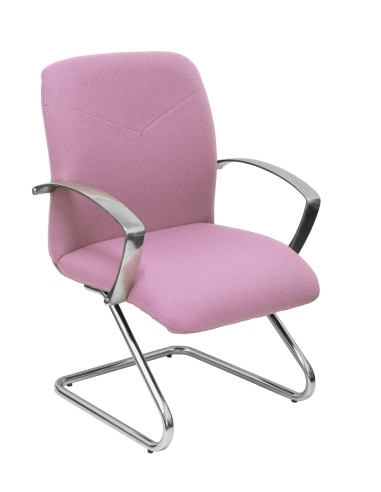 Sillón Caudete confidente patín bali rosa pálido