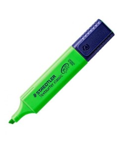 C 10 MARCADORES FLUORESCENTES VERDE TEXTSURFER 364 5