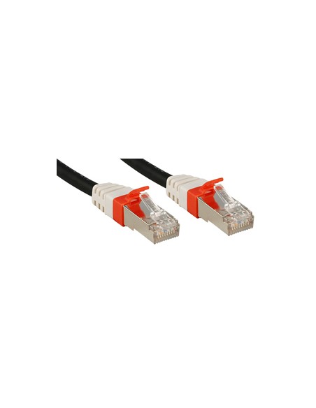 Cat.6 (A) SSTP / S/FTP PIMF Premium 0.5m cable de red Negro 0,5 m