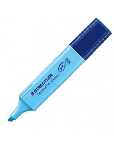 C 10 MARCADORES FLUORESCENTES AZUL TEXTSURFER 364 3