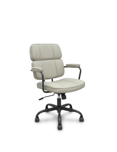 Silla Opti518 basculante simipiel beige