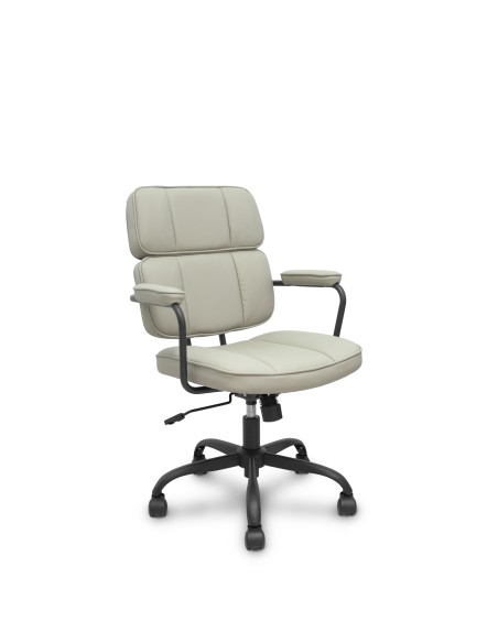 Silla Opti518 basculante simipiel beige