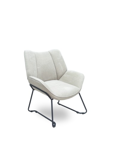 Sillón de espera Opti526 tela beige