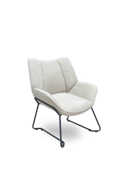 Sillón de espera Opti526 tela beige