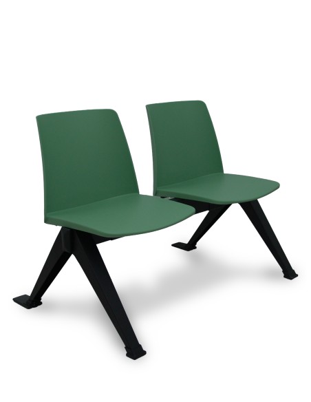 Bancada 2 puestos Orgaz PVC verde.