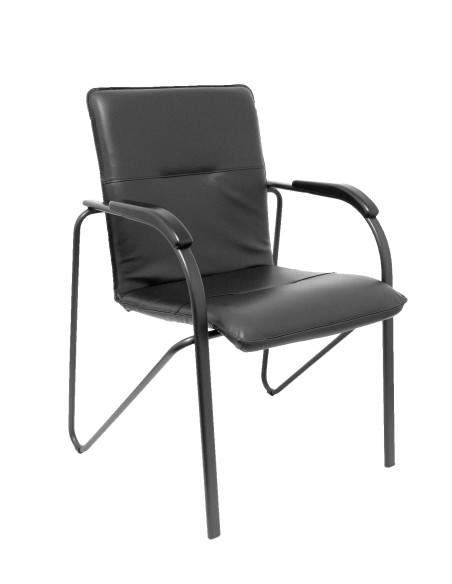 Pack 2 sillas Balsa similpiel negro