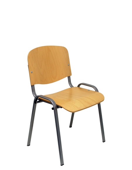 Pack 4 sillas Golosalvo madera haya