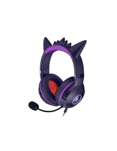 Kraken Kitty V2 - Pokemon Gengar Ed. Auriculares Alámbrico Diadema Juego USB tipo A Rosa
