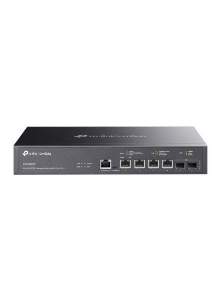 Omada SX3206HPP switch Gestionado L2+ 10G Ethernet (100/1000/10000) Energía sobre Ethernet (PoE) Negro
