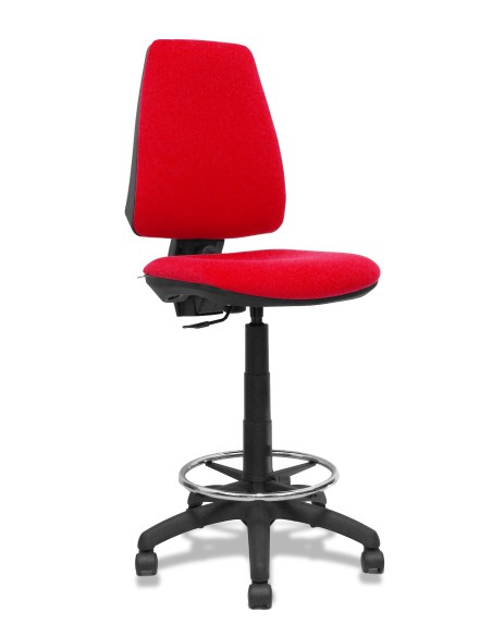 Taburete Elche CP bali rojo