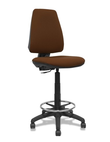 Taburete Elche CP bali marrón oscuro