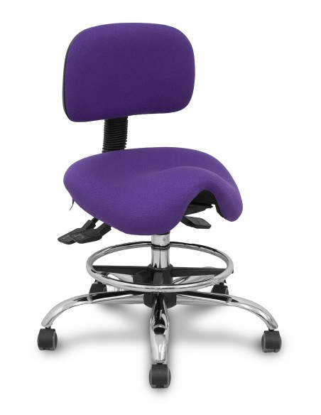 Taburete Zarza bali lila