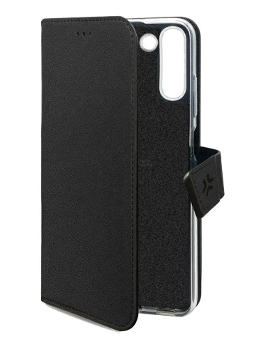 WALLY funda para teléfono móvil 16,5 cm (6.5") Funda cartera Negro