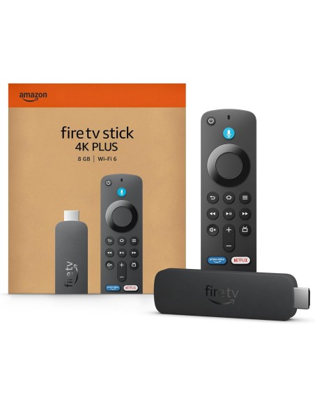 Fire TV Stick 4K Plus HDMI 4K Ultra HD Fire OS Negro