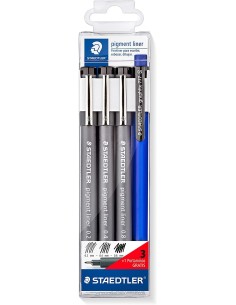 ESTUCHE 3 ROTULADORES CALIBRADOS 02 04 08 con portaminas de regalo