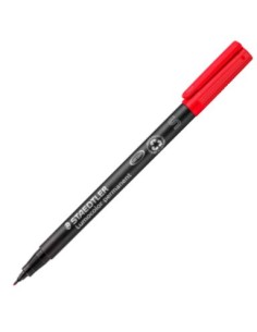 C 10 ROTULADOR LUMOCOLOR 313 ROJO PUNTA S PERMANENTE