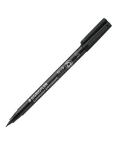 C 10 ROTULADOR LUMOCOLOR 313 NEGRO PUNTA S PERMANENTE