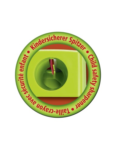 4548/12 sacapuntas Sacapuntas manual Azul, Acero inoxidable, Translúcido