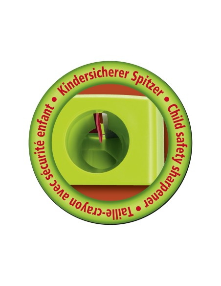 4548/12 sacapuntas Sacapuntas manual Azul, Acero inoxidable, Translúcido