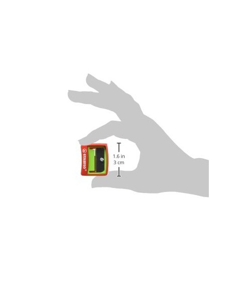 4548/12 sacapuntas Sacapuntas manual Azul, Acero inoxidable, Translúcido