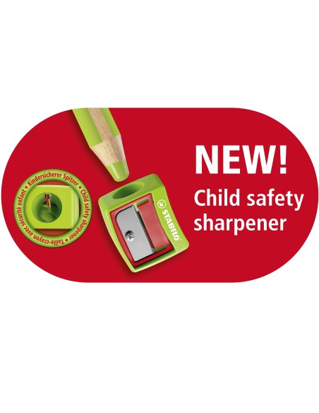 4548/12 sacapuntas Sacapuntas manual Azul, Acero inoxidable, Translúcido