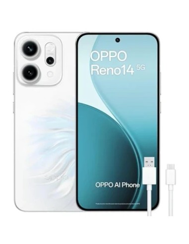 OPPO RENO14 5G  12GB 256GB OPAL WHITE+CABLE