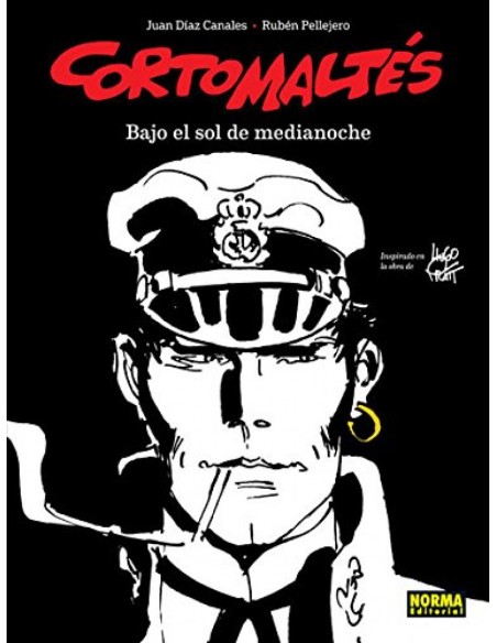 Corto Maltes Bajo El Sol edicion blanco negro